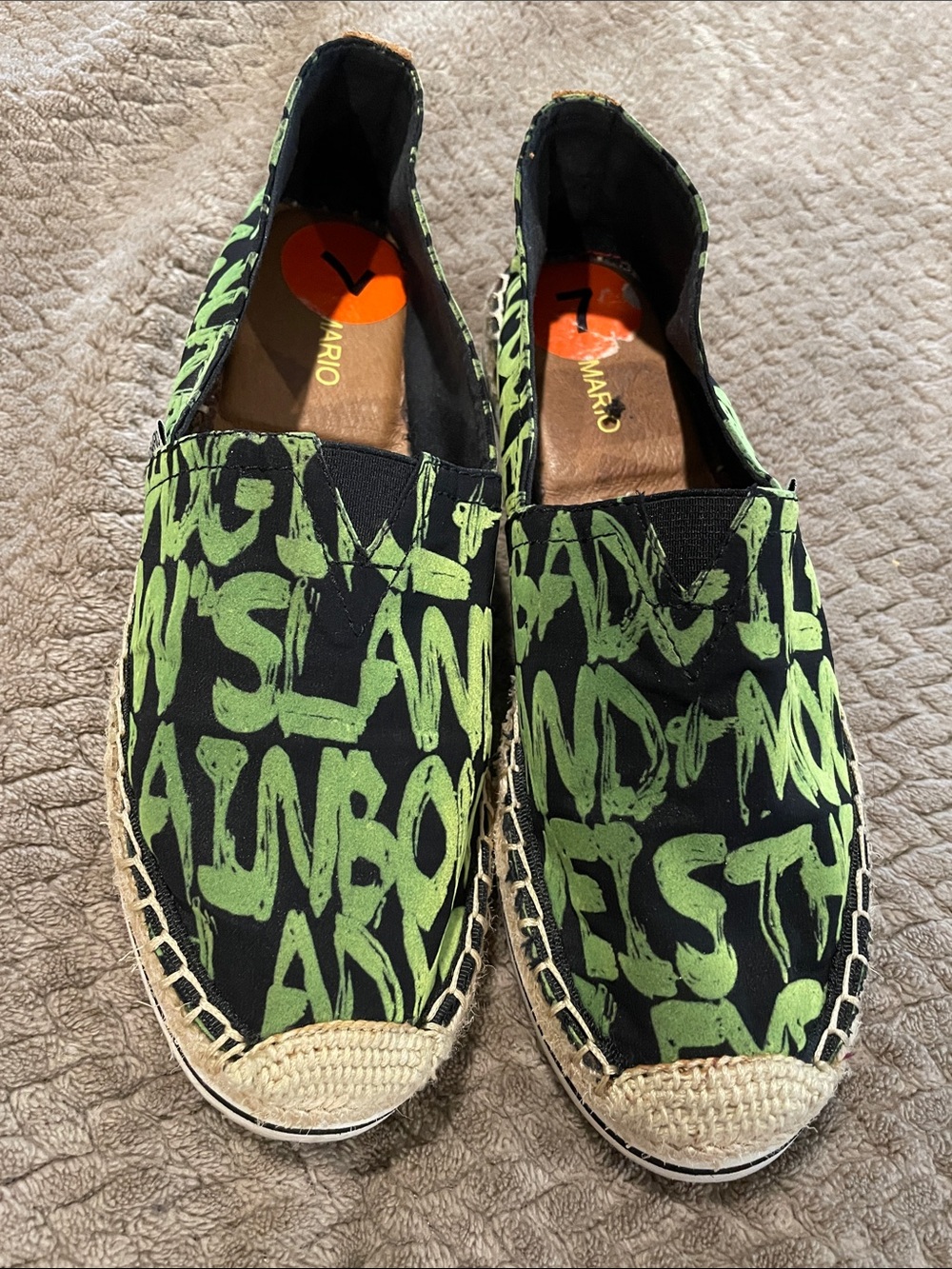 Joy & Mario Canvas Espadrilles